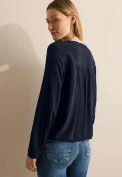 Blouse in effen kleur