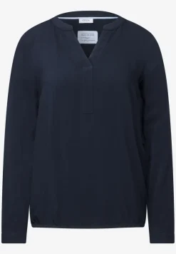 Blouse in effen kleur