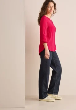 Blouse in effen kleur