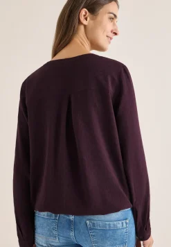 Blouse in effen kleur