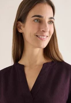 Blouse in effen kleur