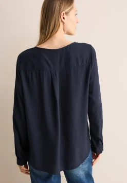 Blouse in effen kleur