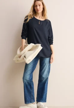 Blouse in effen kleur