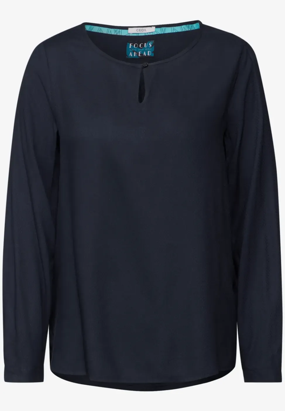 Blouse in effen kleur
