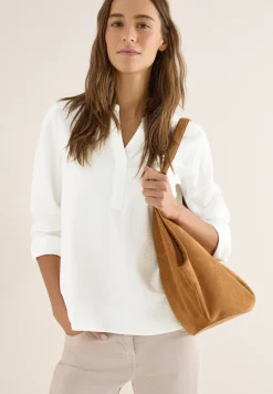 Blouse in effen kleur