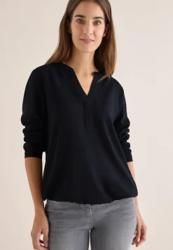 Blouse in effen kleur