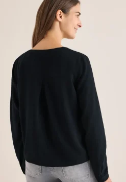 Blouse in effen kleur