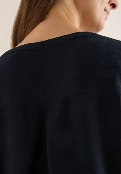 Blouse in effen kleur