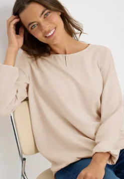 Blouse in effen kleur
