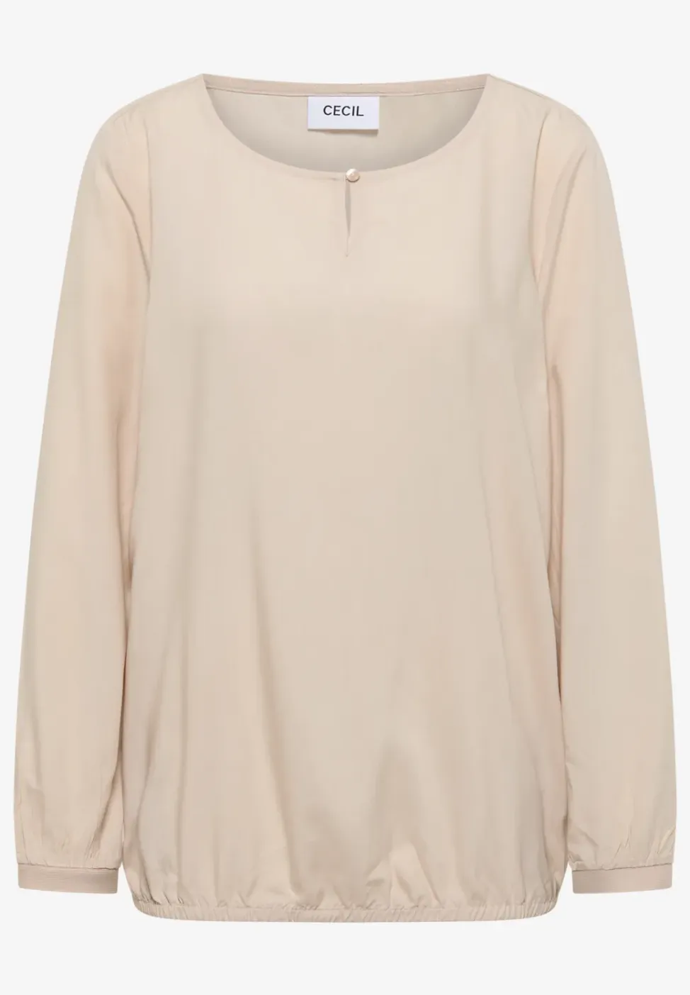 Blouse in effen kleur