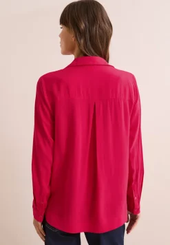 Blouse in effen kleur