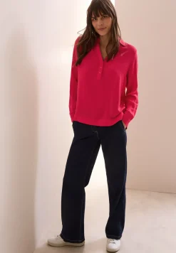 Blouse in effen kleur