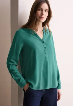 Blouse in effen kleur