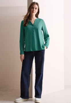 Blouse in effen kleur