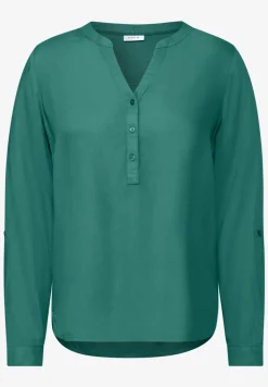 Blouse in effen kleur