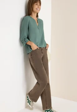 Blouse in effen kleur