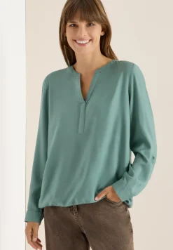 Blouse in effen kleur