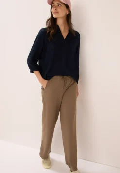 Blouse in effen kleur