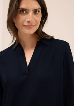 Blouse in effen kleur