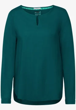 Blouse in effen kleur