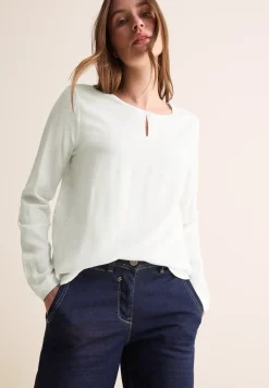 Blouse in effen kleur