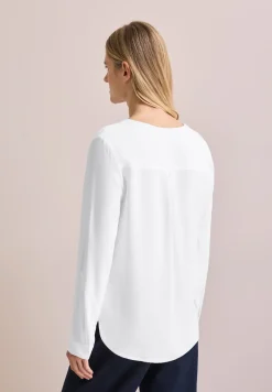 Blouse in effen kleur