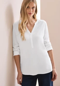 Blouse in effen kleur