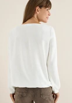 Blouse in effen kleur