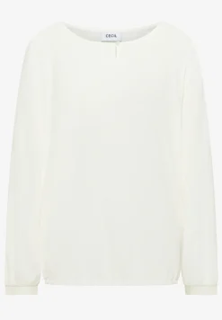 Blouse in effen kleur