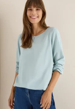 Blouse in effen kleur