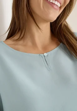 Blouse in effen kleur