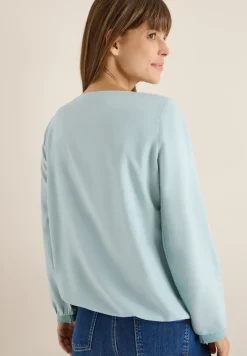 Blouse in effen kleur