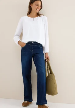 Blouse in effen kleur