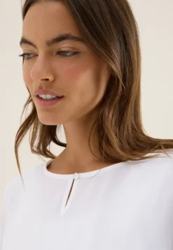 Blouse in effen kleur