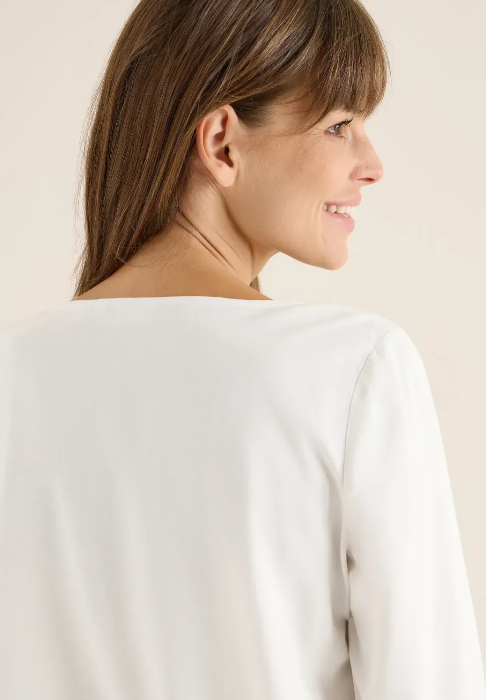 Blouse in effen kleur