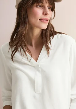 Blouse in effen kleur