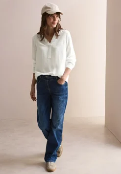 Blouse in effen kleur