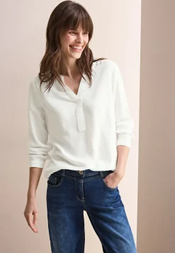 Blouse in effen kleur