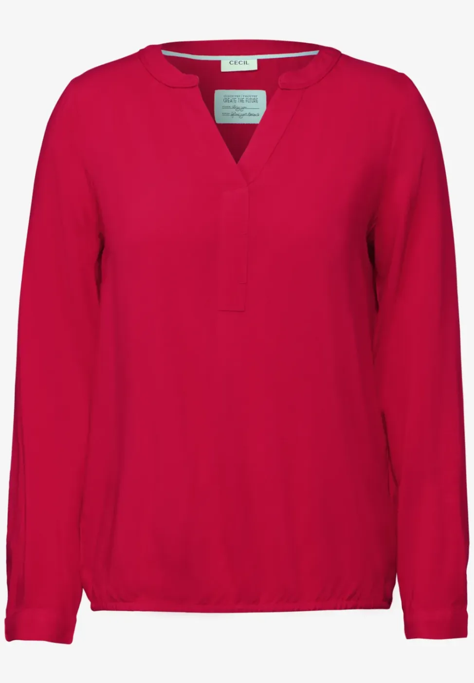 Blouse in effen kleur