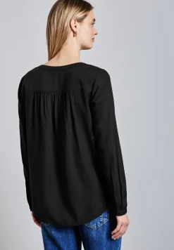 Blouse in effen kleur
