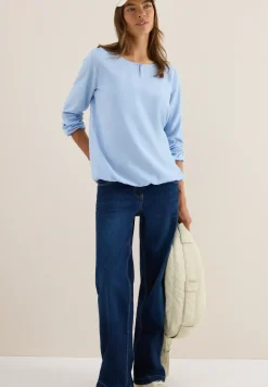 Blouse in effen kleur