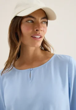 Blouse in effen kleur