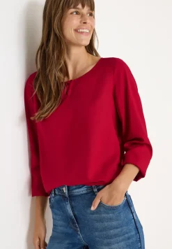 Blouse in effen kleur