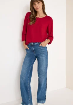 Blouse in effen kleur