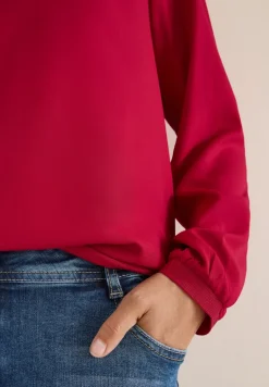Blouse in effen kleur