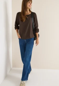 Blouse in effen kleur