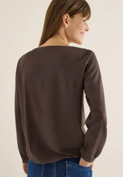Blouse in effen kleur