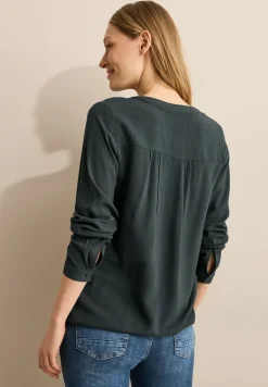 Blouse in effen kleur