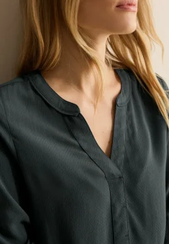 Blouse in effen kleur