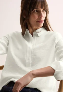 Blouse in effen kleur